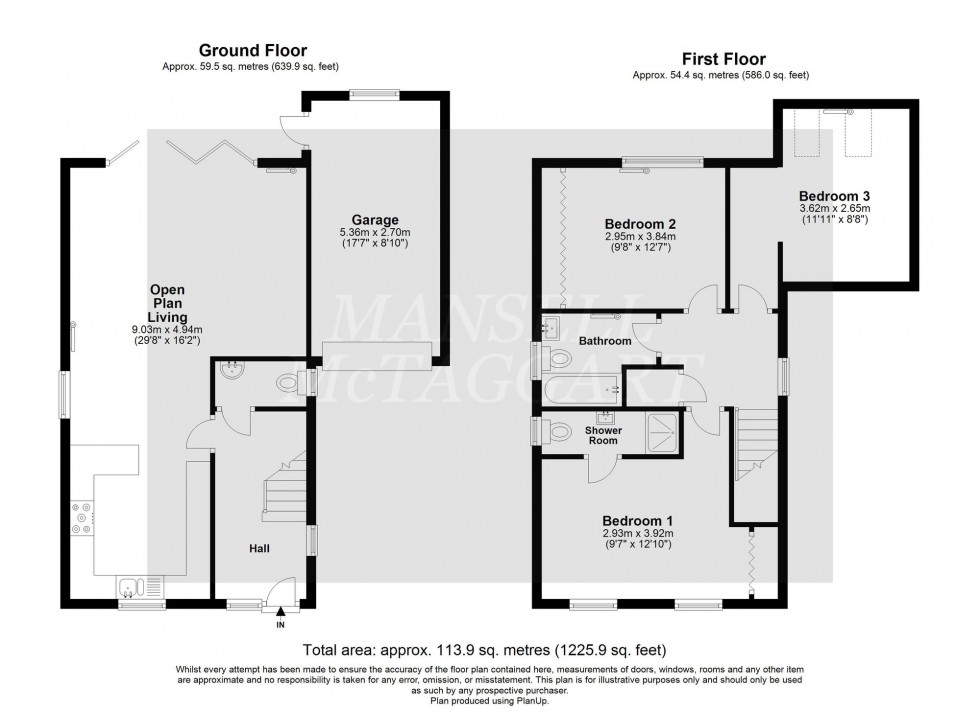 Floorplan for Glebelands, Crawley Down, RH10