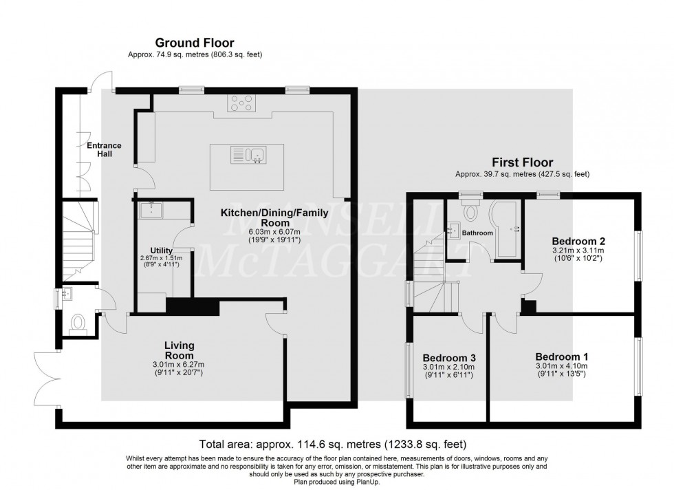 Floorplan for Bricklands, Crawley Down, RH10