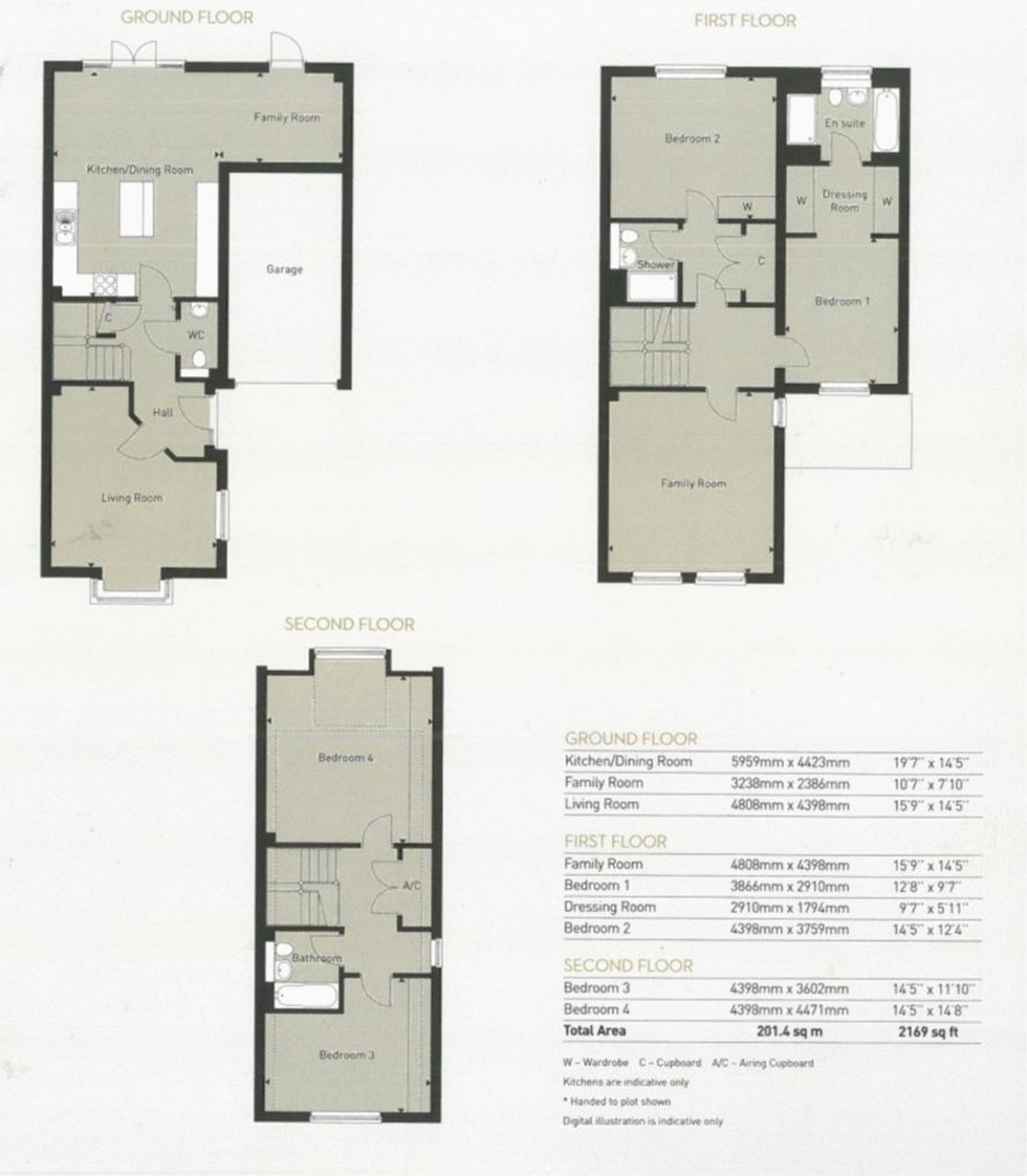 Floorplan for Ferny Croft, Haywards Heath, RH16