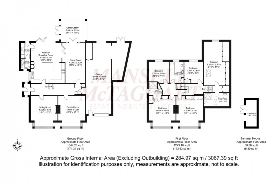 Floorplan for Shermanbury Road, Partridge Green, RH13