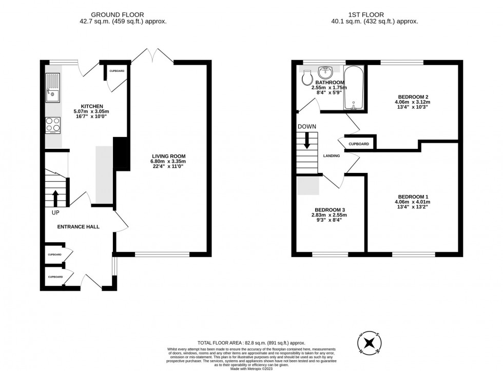 Floorplan for Brock Road, Crawley, RH11