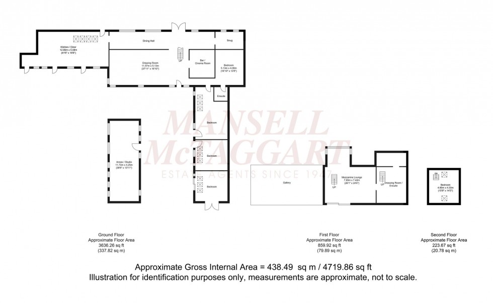 Floorplan for Palehouse Common, Framfield, TN22