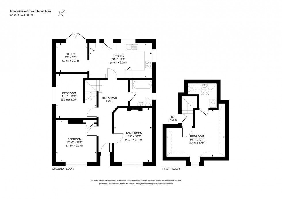 Floorplan for Western Road, Haywards Heath, RH16