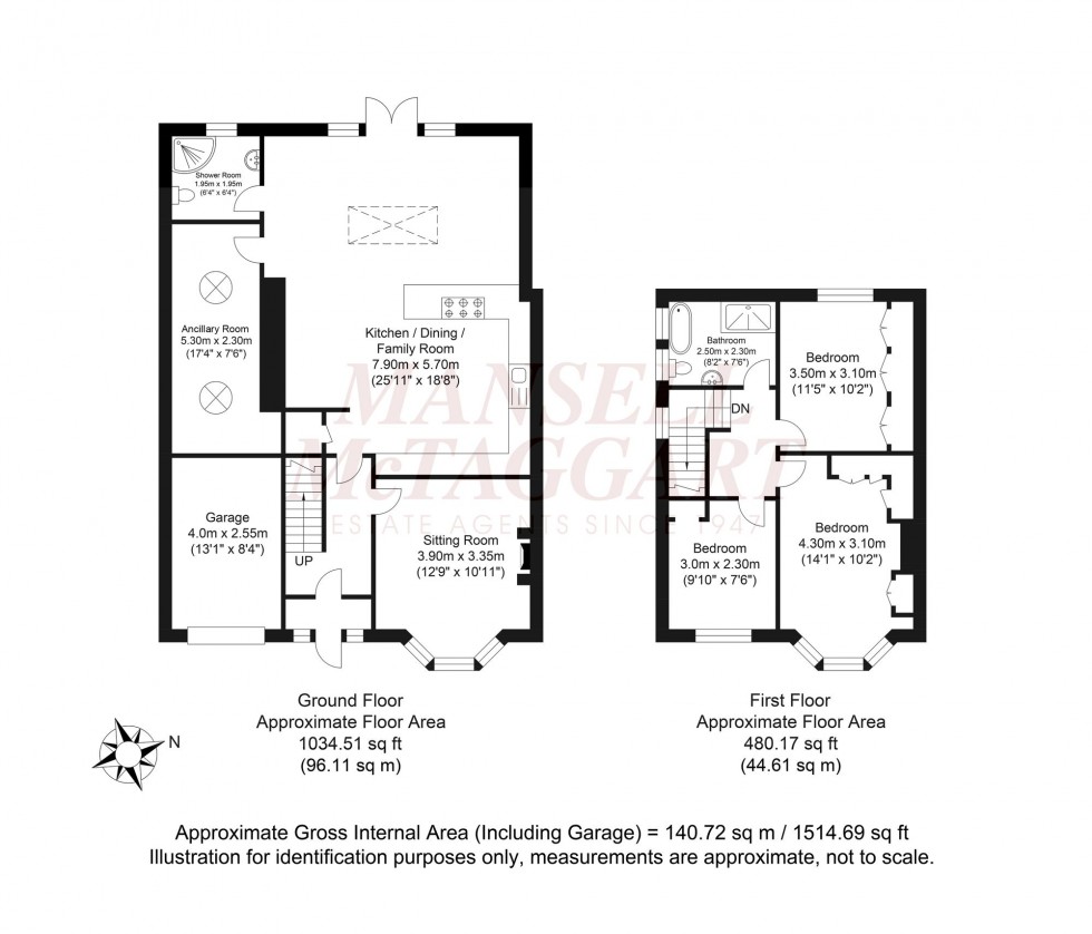 Floorplan for Comptons Lane, Horsham, RH13