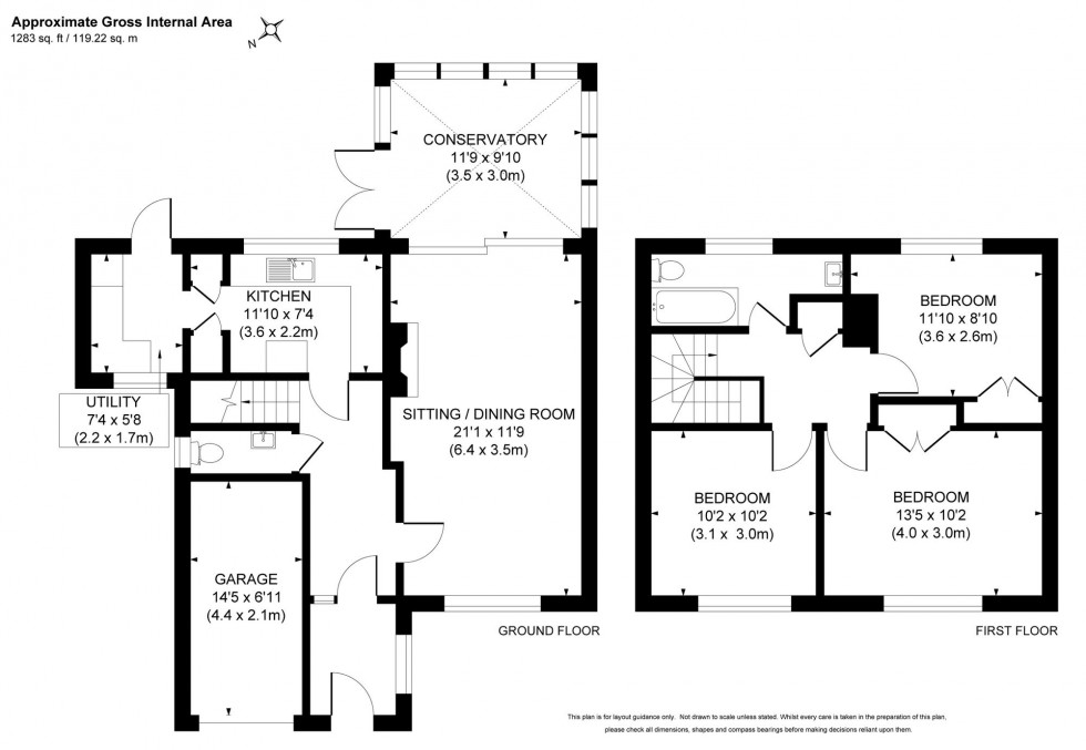 Floorplan for Savill Road, Lindfield, RH16