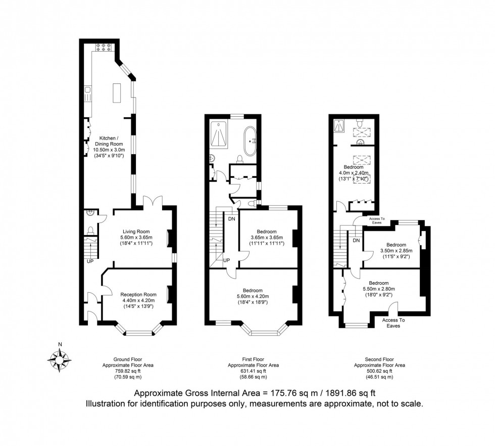 Floorplan for Western Road, Lewes, BN7