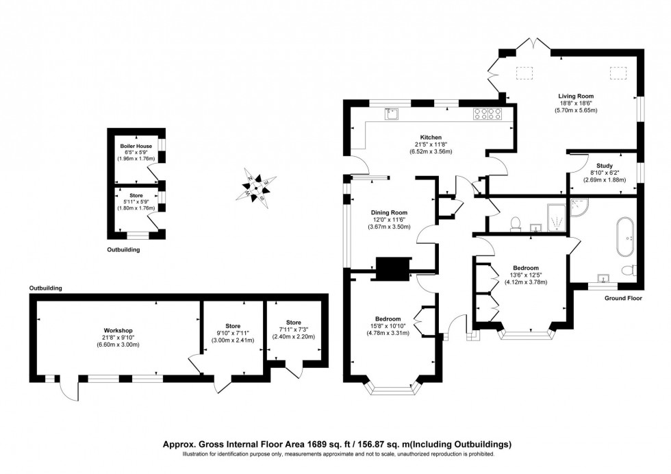 Floorplan for Deaks Lane, Ansty, RH17