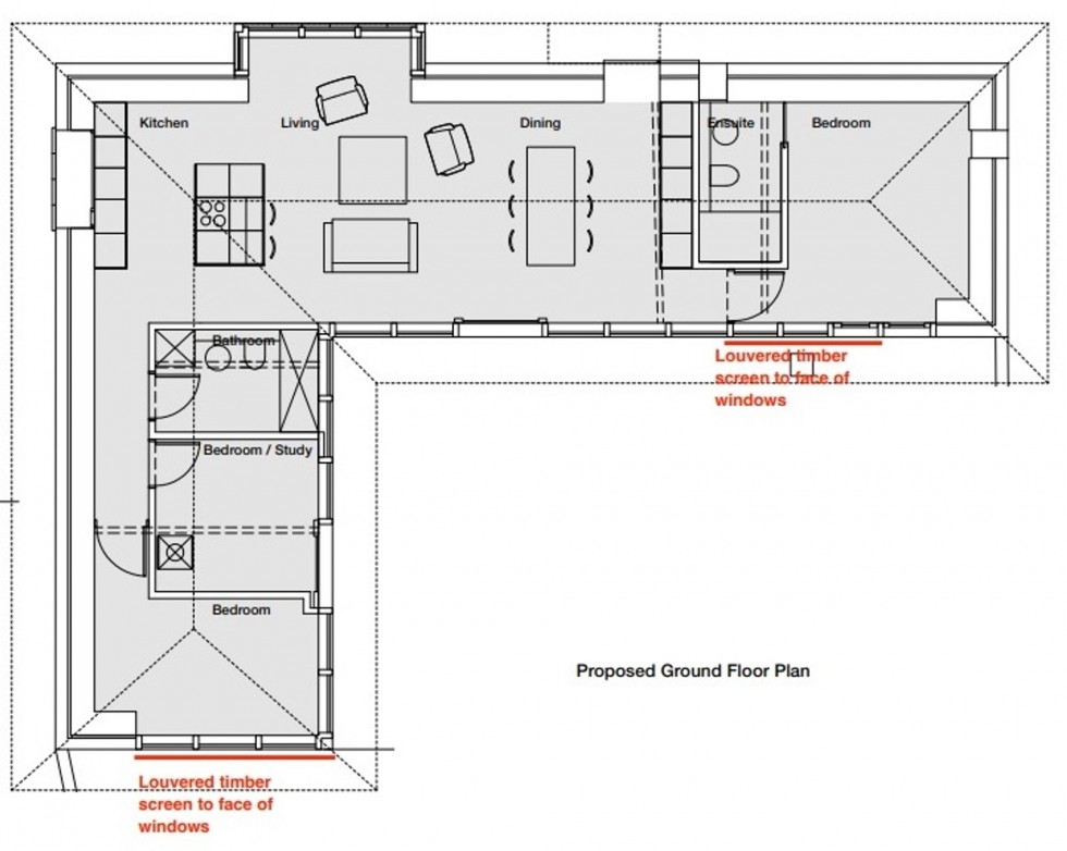 Floorplan for Moor Lane, Nr Glynde, BN8