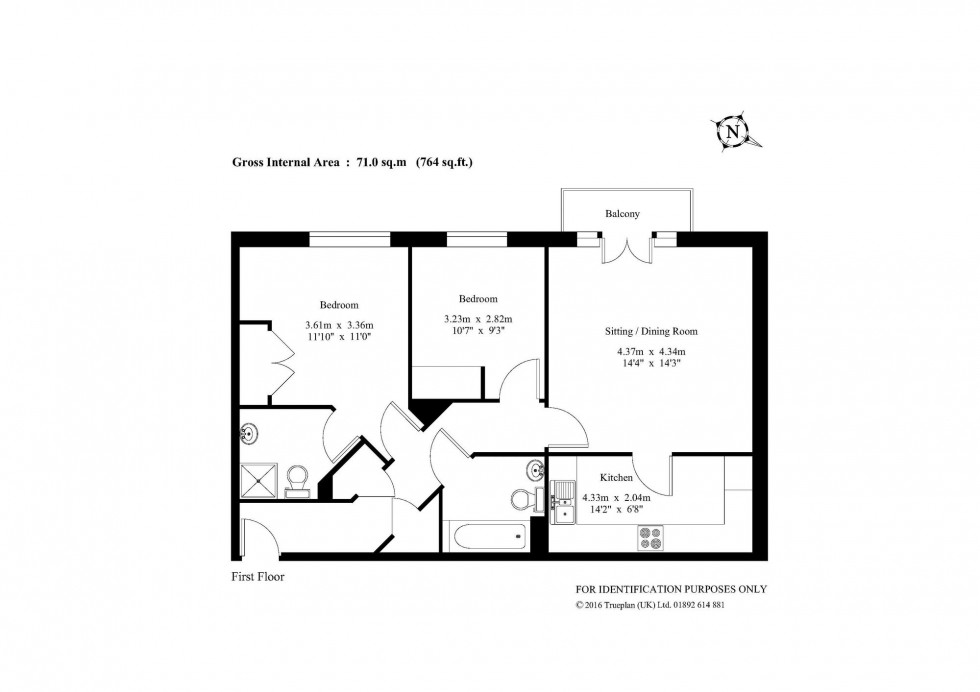 Floorplan for Copthorne Common Road, Copthorne, RH10