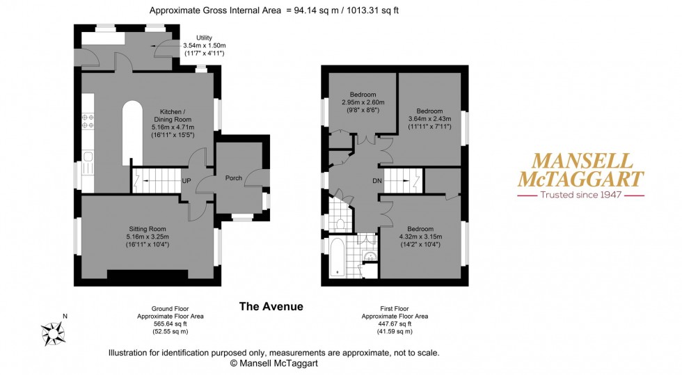 Floorplan for The Avenue, Brighton, BN2