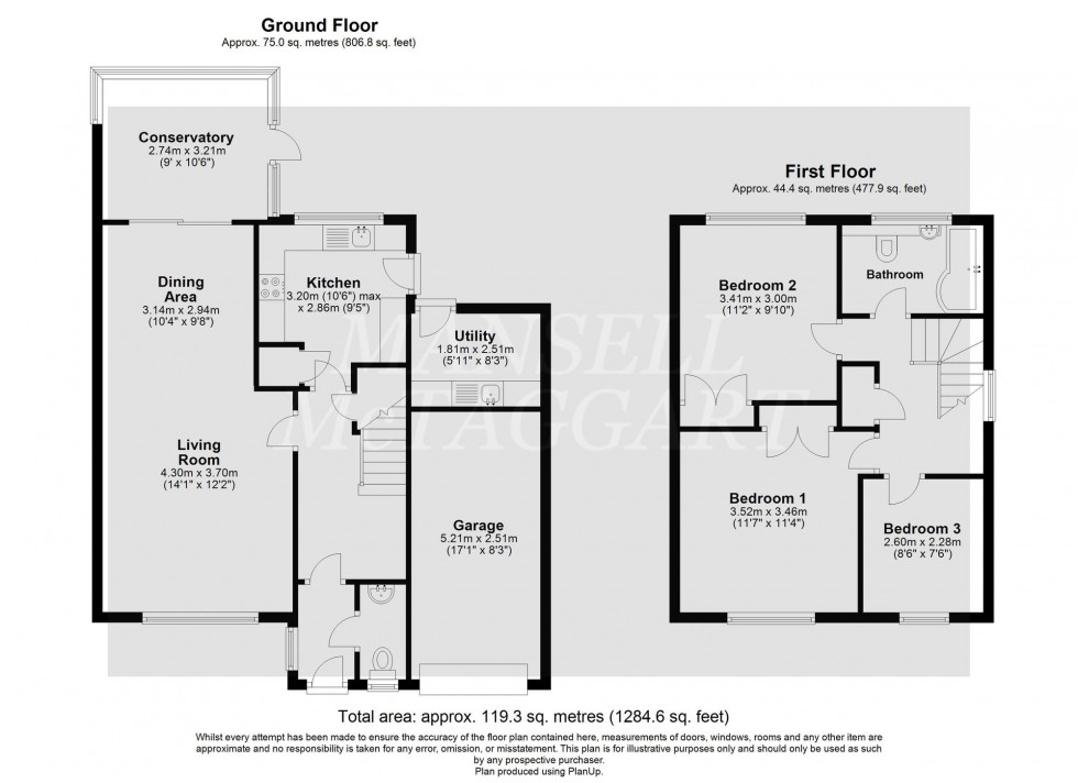 Floorplan for Freshfield Bank, Forest Row, RH18