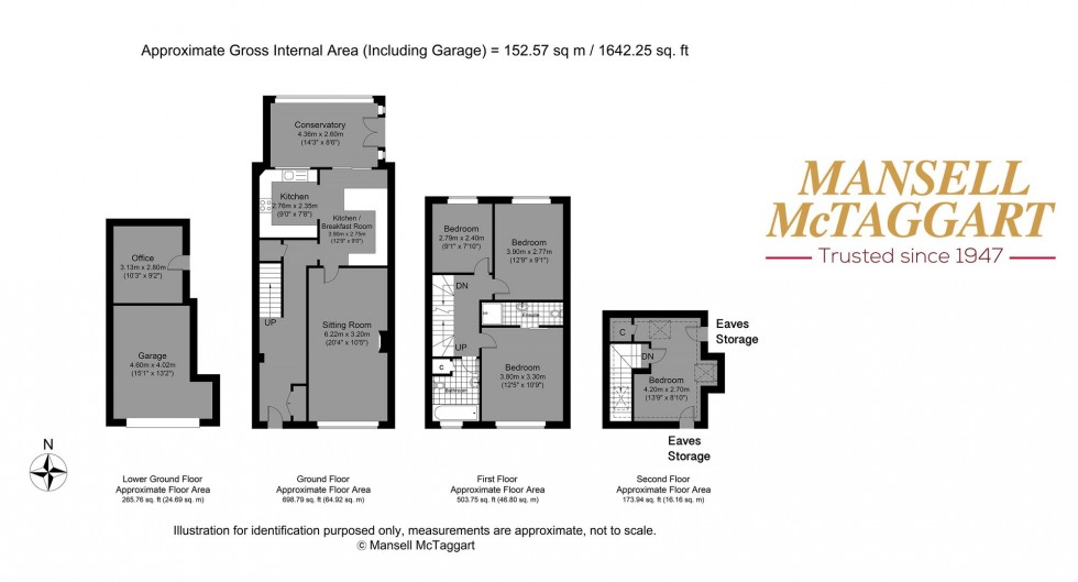 Floorplan for Bannings Vale, Saltdean, BN2