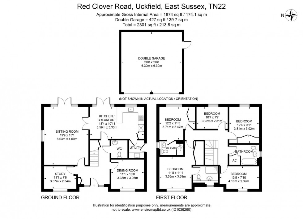 Floorplan for Red Clover Road, Ridgewood, TN22