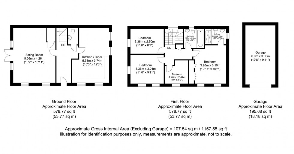 Floorplan for Kings Road, Ringmer, BN8