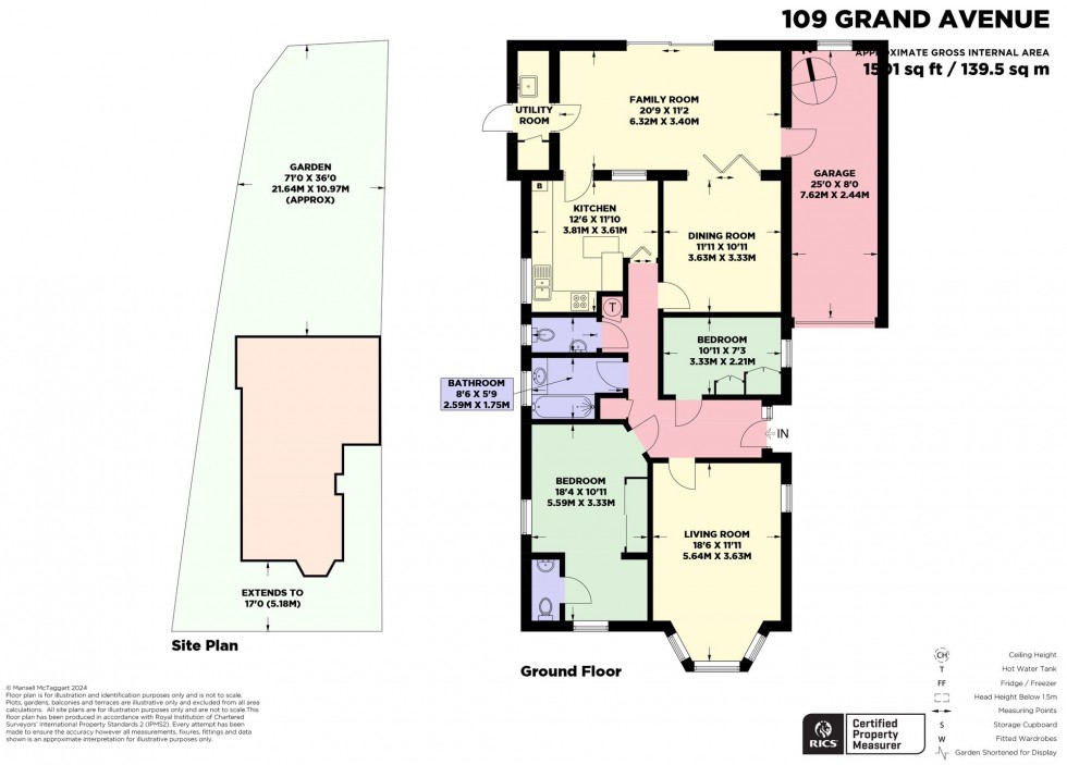 Floorplan for Grand Avenue, Hassocks, BN6