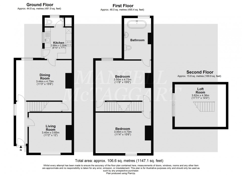 Floorplan for London Road, Forest Row, RH18