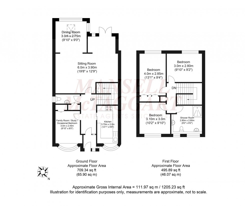 Floorplan for Ayshe Court Drive, Horsham, RH13