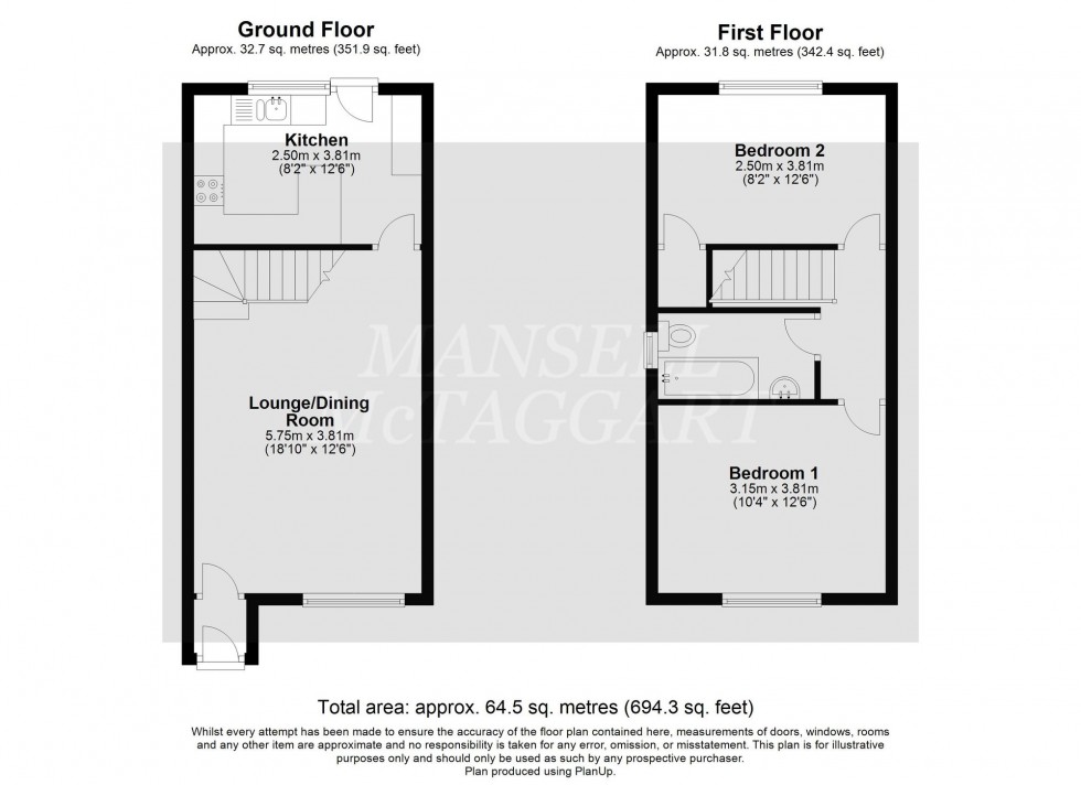 Floorplan for Southbrook, Crawley, RH11