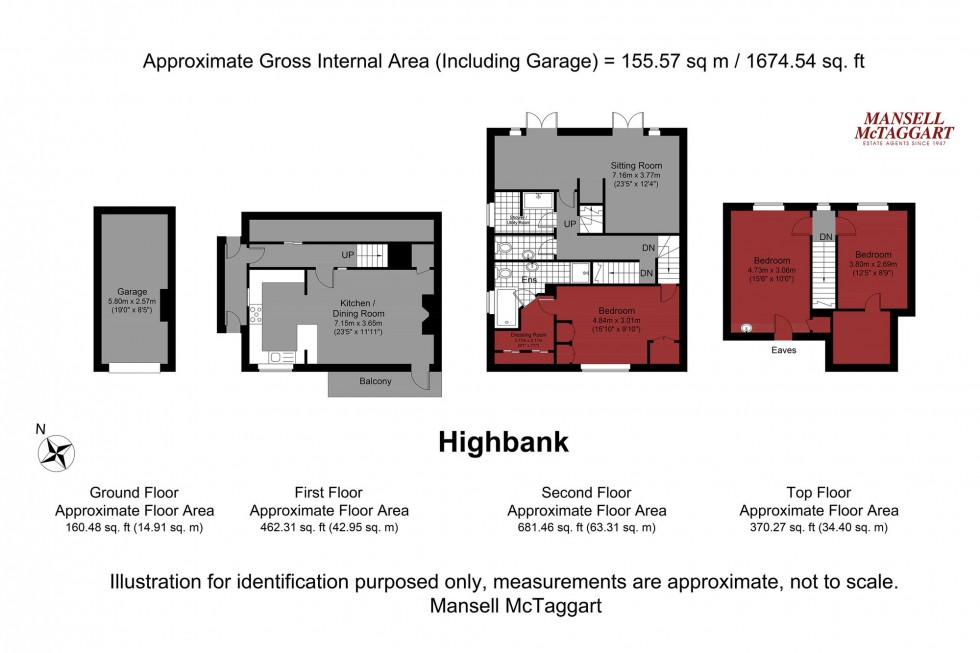 Floorplan for Highbank, Brighton, BN1