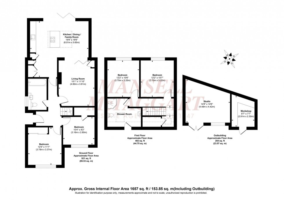 Floorplan for Northway, Burgess Hill, RH15