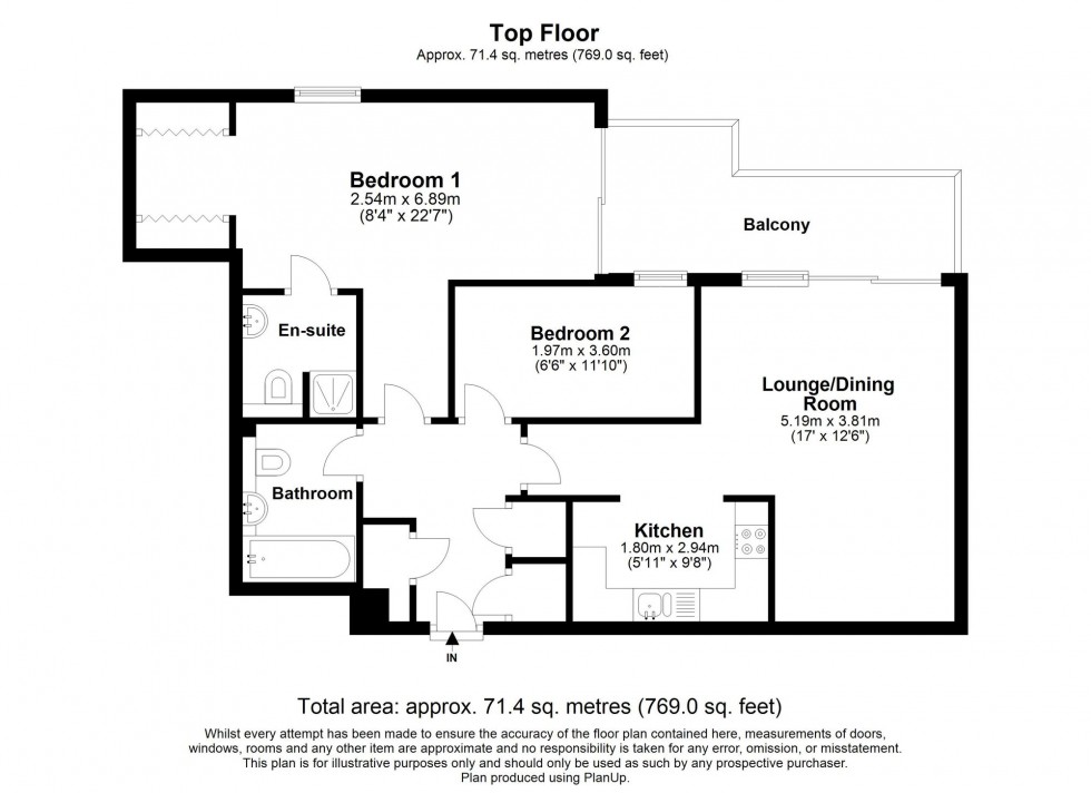 Floorplan for Commonwealth Drive, Page Court Commonwealth Drive, RH10