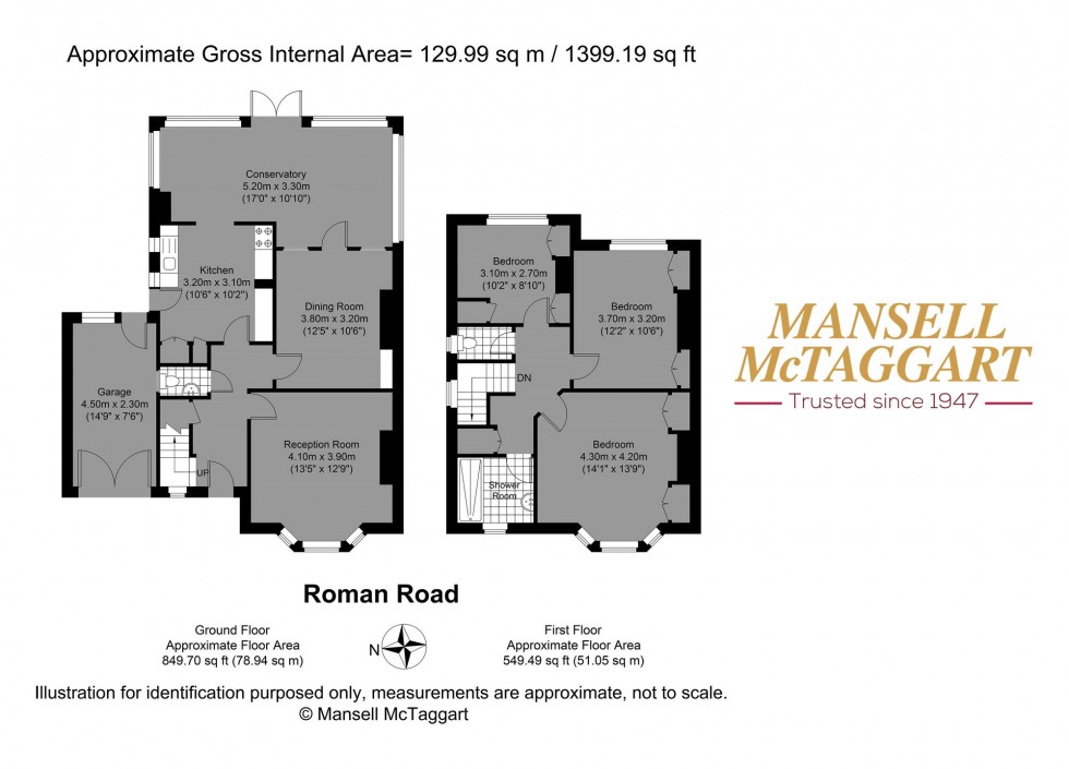 Floorplan for Roman Road, Hove, BN3