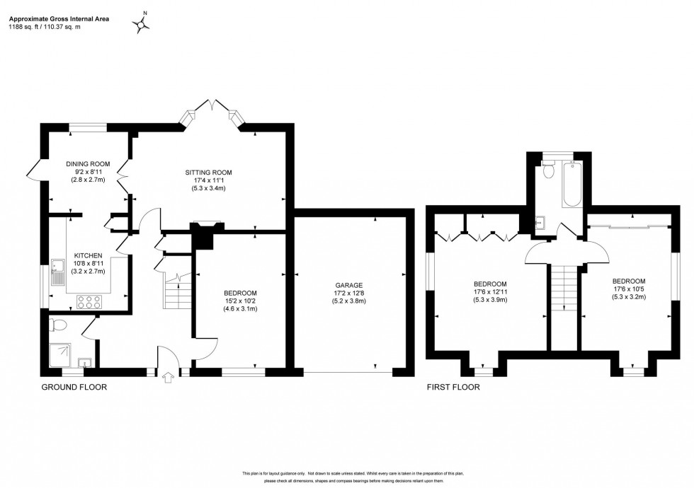 Floorplan for By Sunte, Lindfield, RH16