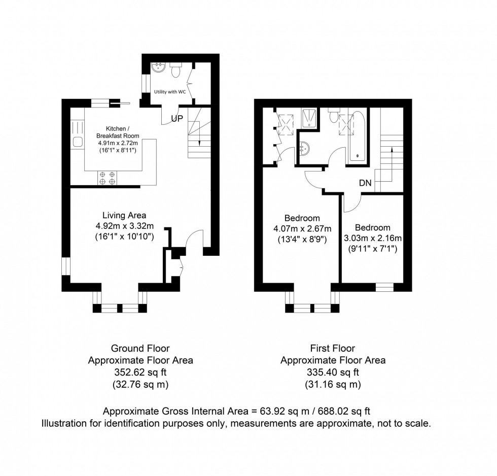 Floorplan for Western Road, Lewes, BN7