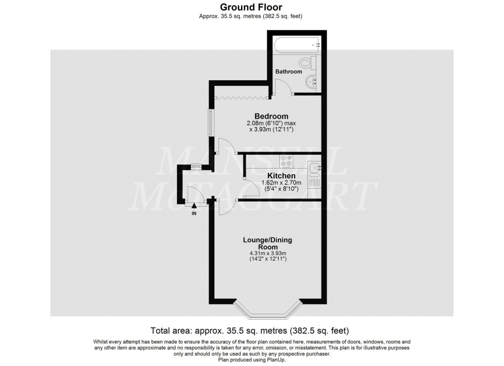 Floorplan for Moat Road, East Grinstead, RH19