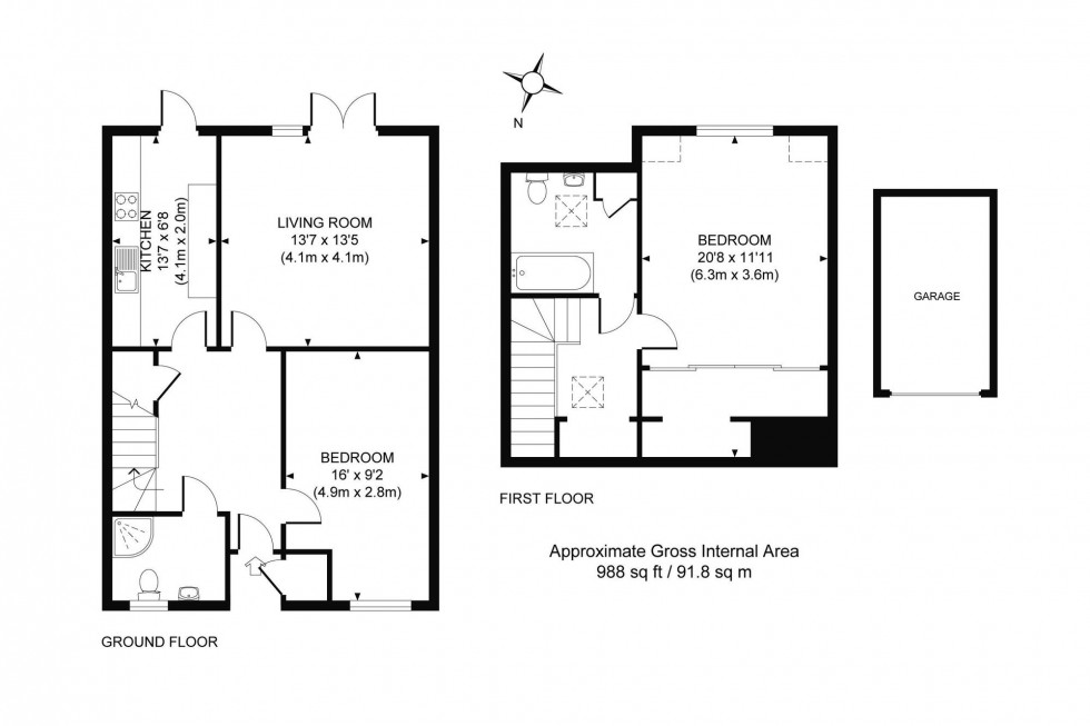 Floorplan for Tower House Close, Cuckfield, RH17