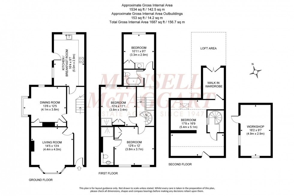 Floorplan for Royal George Road, Burgess Hill, RH15