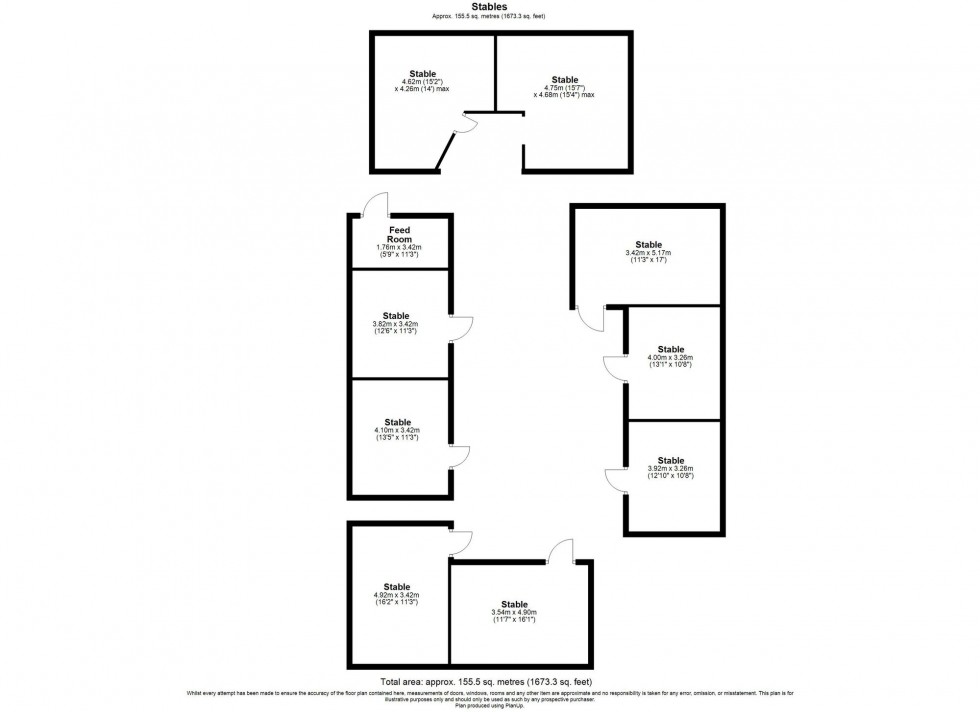 Floorplan for Roundabout Road, Crawley, RH10