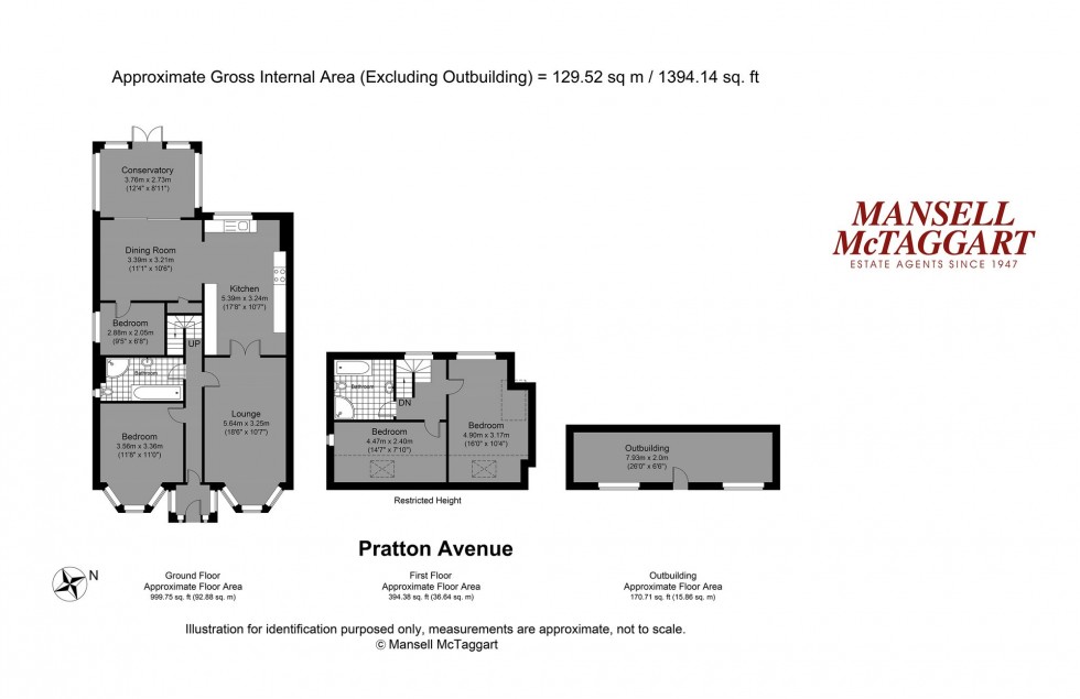 Floorplan for Pratton Avenue, Lancing, BN15