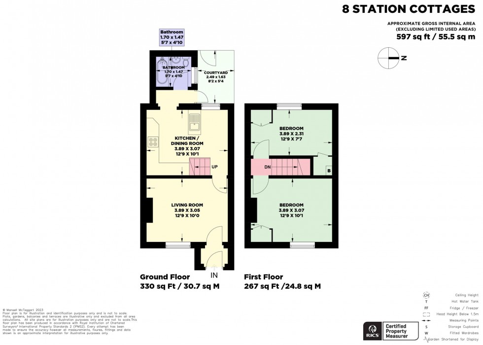 Floorplan for Station Approach West, Hassocks, BN6