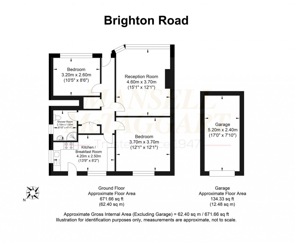 Floorplan for Brighton Road, Horley, RH6