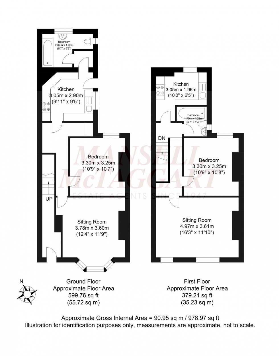 Floorplan for Bedford Road, Horsham, RH13