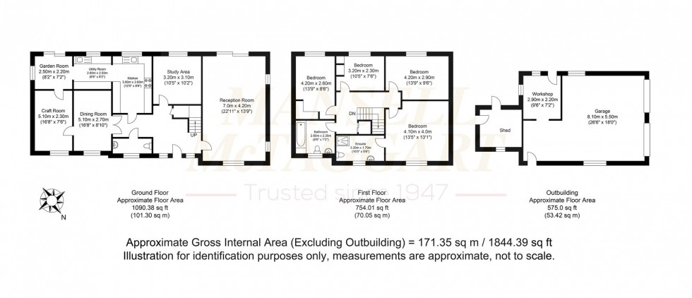 Floorplan for Thakeham Copse, Storrington, RH20