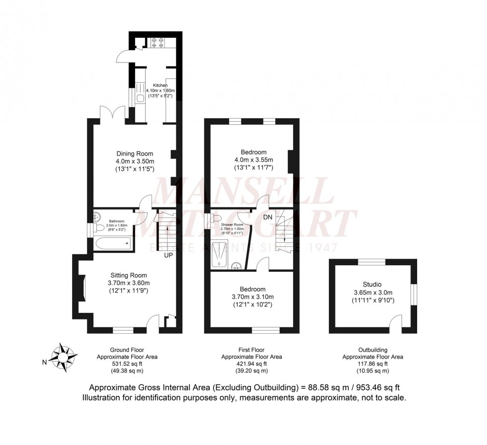 Floorplan for School Hill, Warnham, RH12