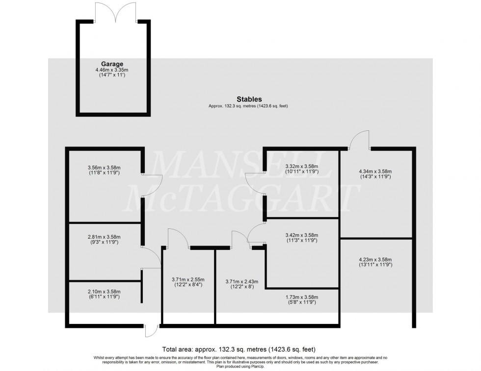 Floorplan for Hammerwood Road, Ashurst Wood, RH19