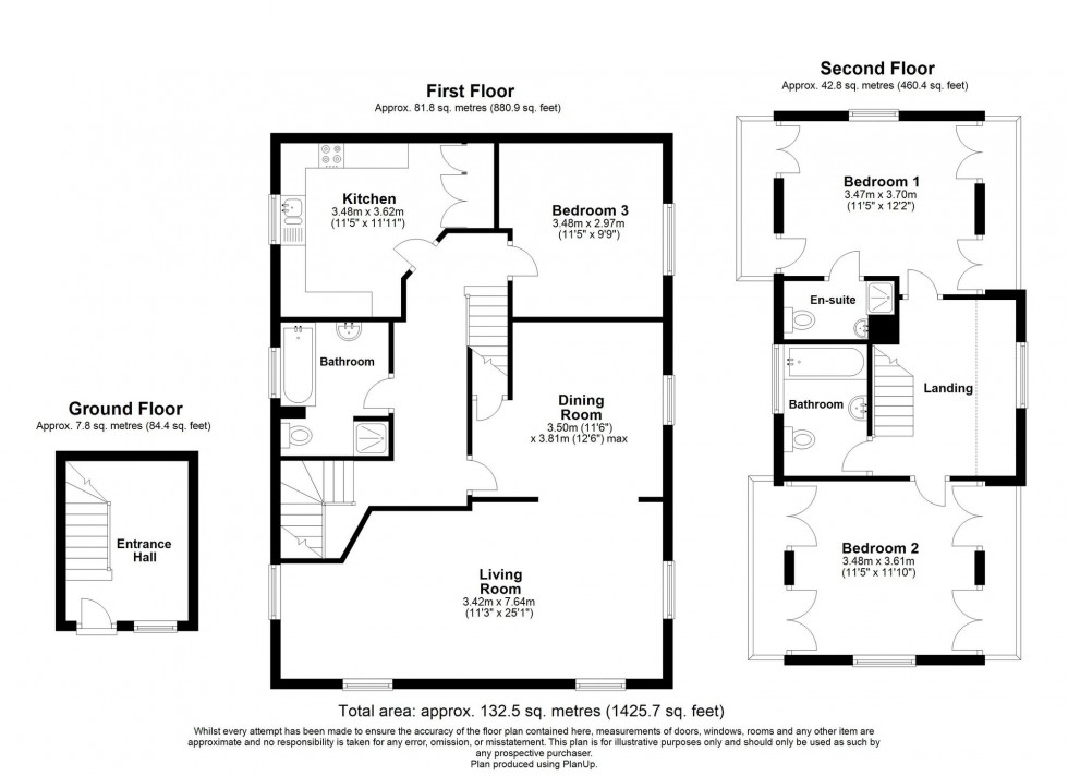 Floorplan for Lewes Road, Forest Row, RH18