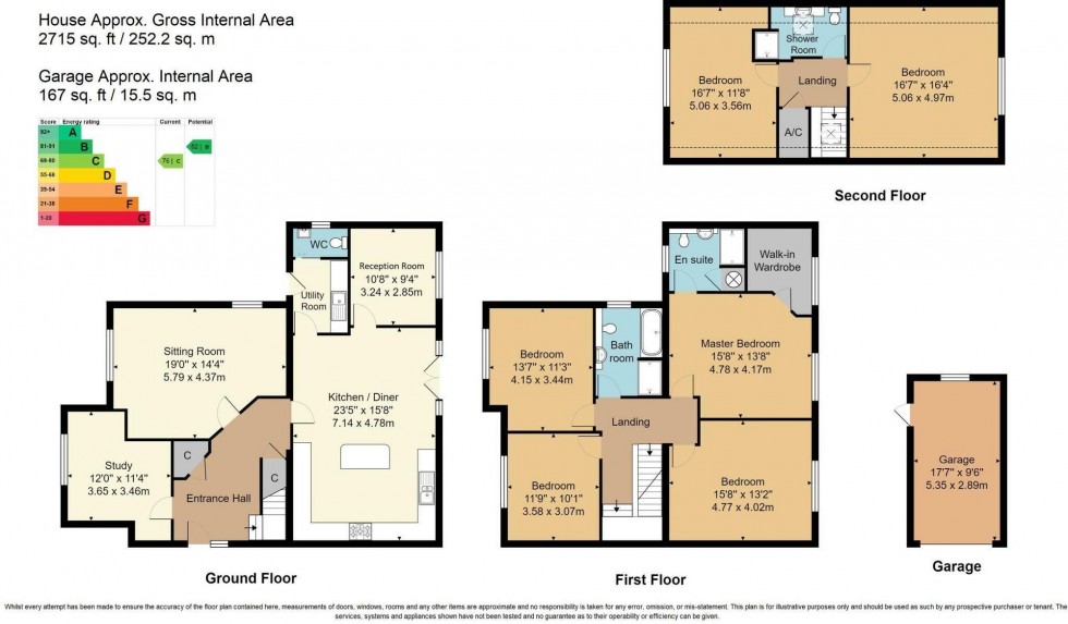 Floorplan for Melfort Road, Crowborough, TN6