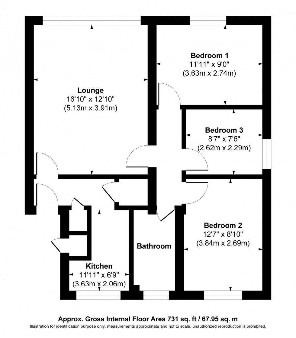 Floorplan for Paddockhall Road, Haywards Heath, RH16