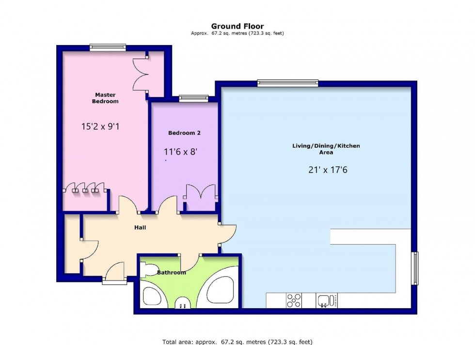 Floorplan for Hazelgrove Road, Abigail House Hazelgrove Road, RH16