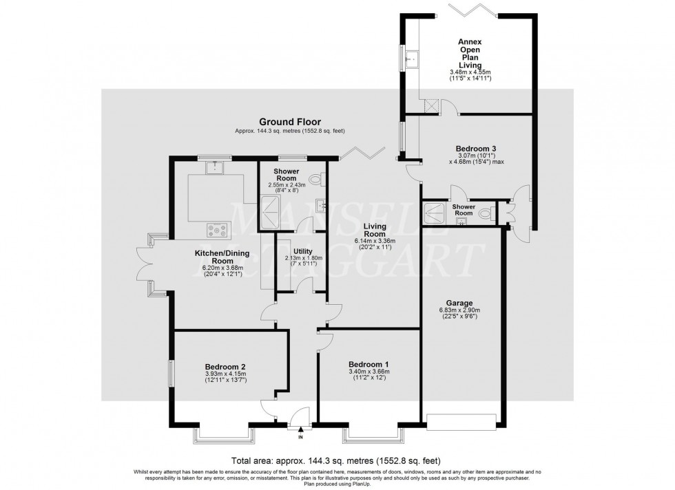 Floorplan for Green Lane, Crawley, RH10