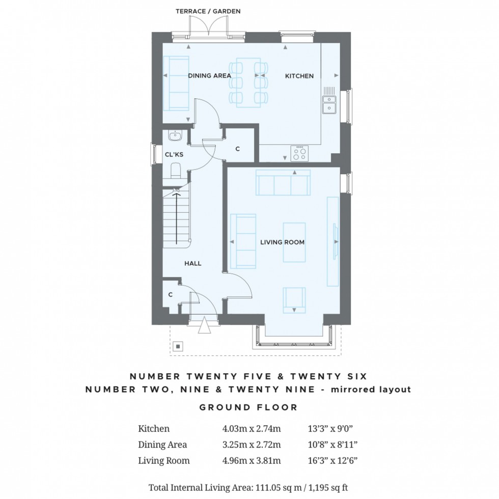 Floorplan for Kiln Wood Lane, Wivelsfield Green, RH17