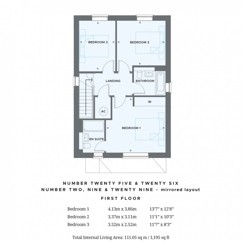 Floorplan for Kiln Wood Lane, Wivelsfield Green, RH17