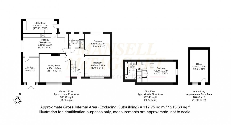 Floorplan for Newick Hill, Newick, BN8