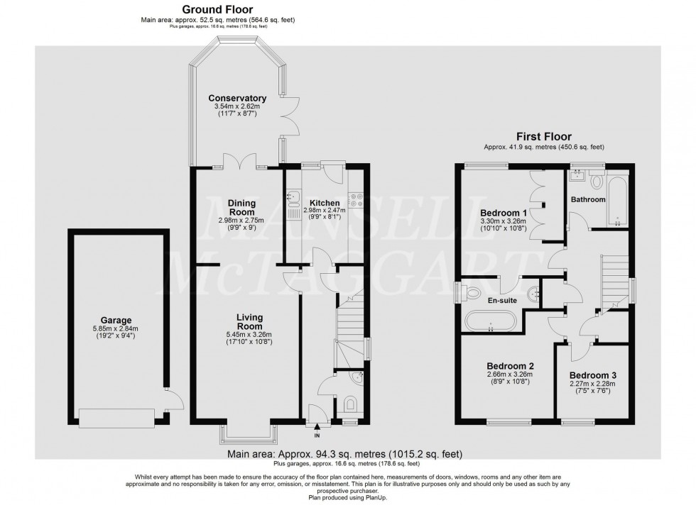 Floorplan for Old Brighton Road South, Pease Pottage, RH11