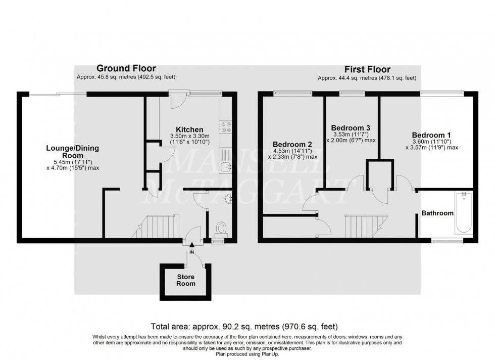 Floorplan for Patrington Close, Crawley, RH11