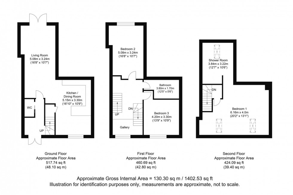 Floorplan for Chapel Quarter, Station Street, BN7